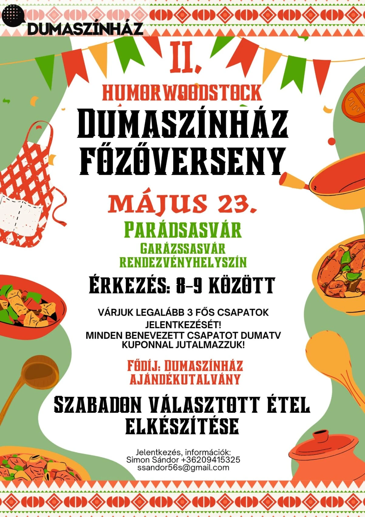 HumorWoodstock – Főzőverseny