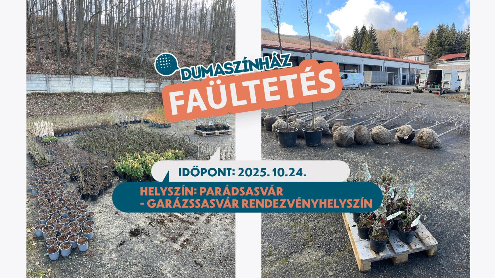 Dumaszínház faültetés